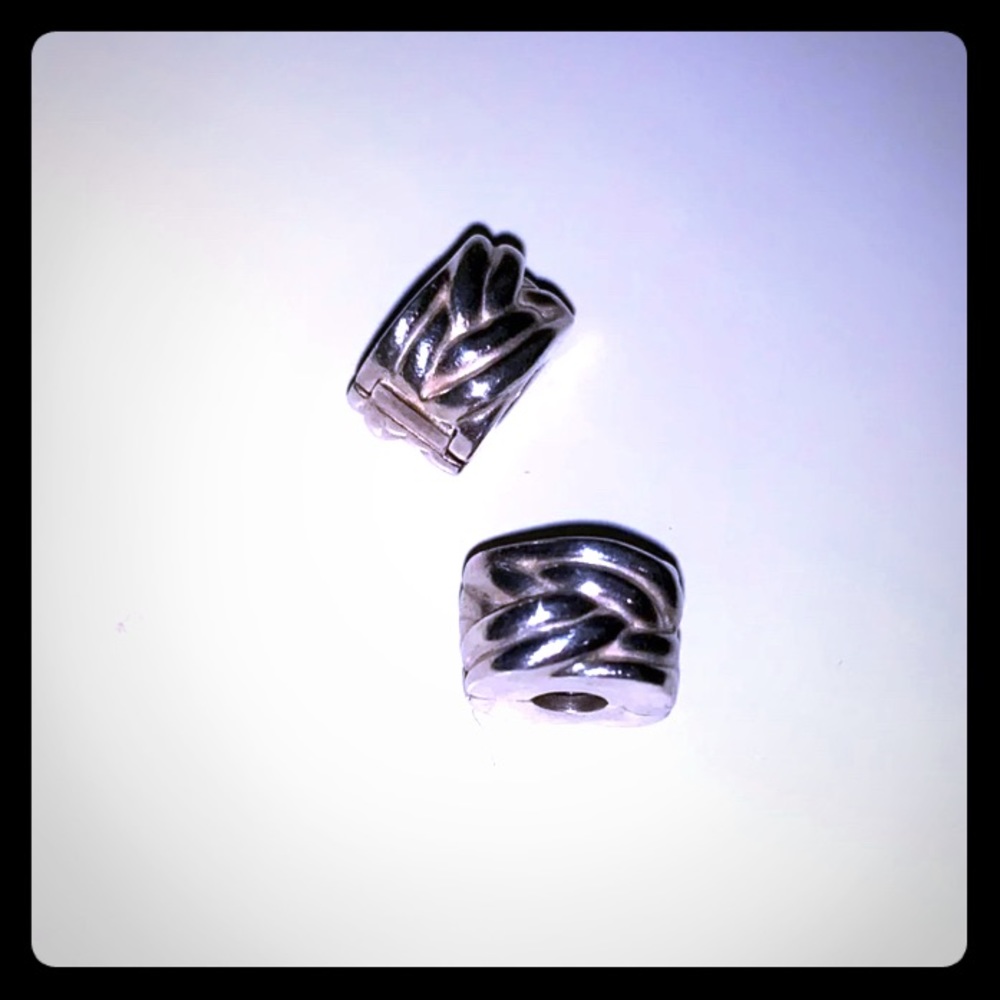 Authentic Pandora Spacer Beads 925 Silver